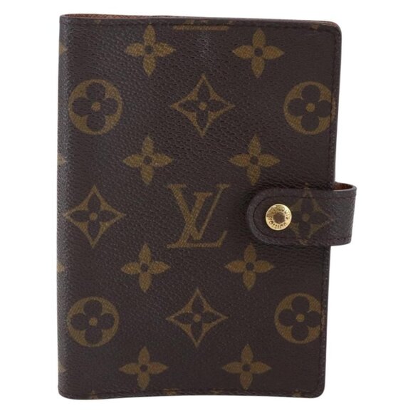 LOUIS VUITTON Monogram Agenda PM Day Planner Cover R20005 LV Auth 145866 - Picture 2 of 16